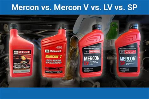 mercon lv canada|difference between mercon and v.